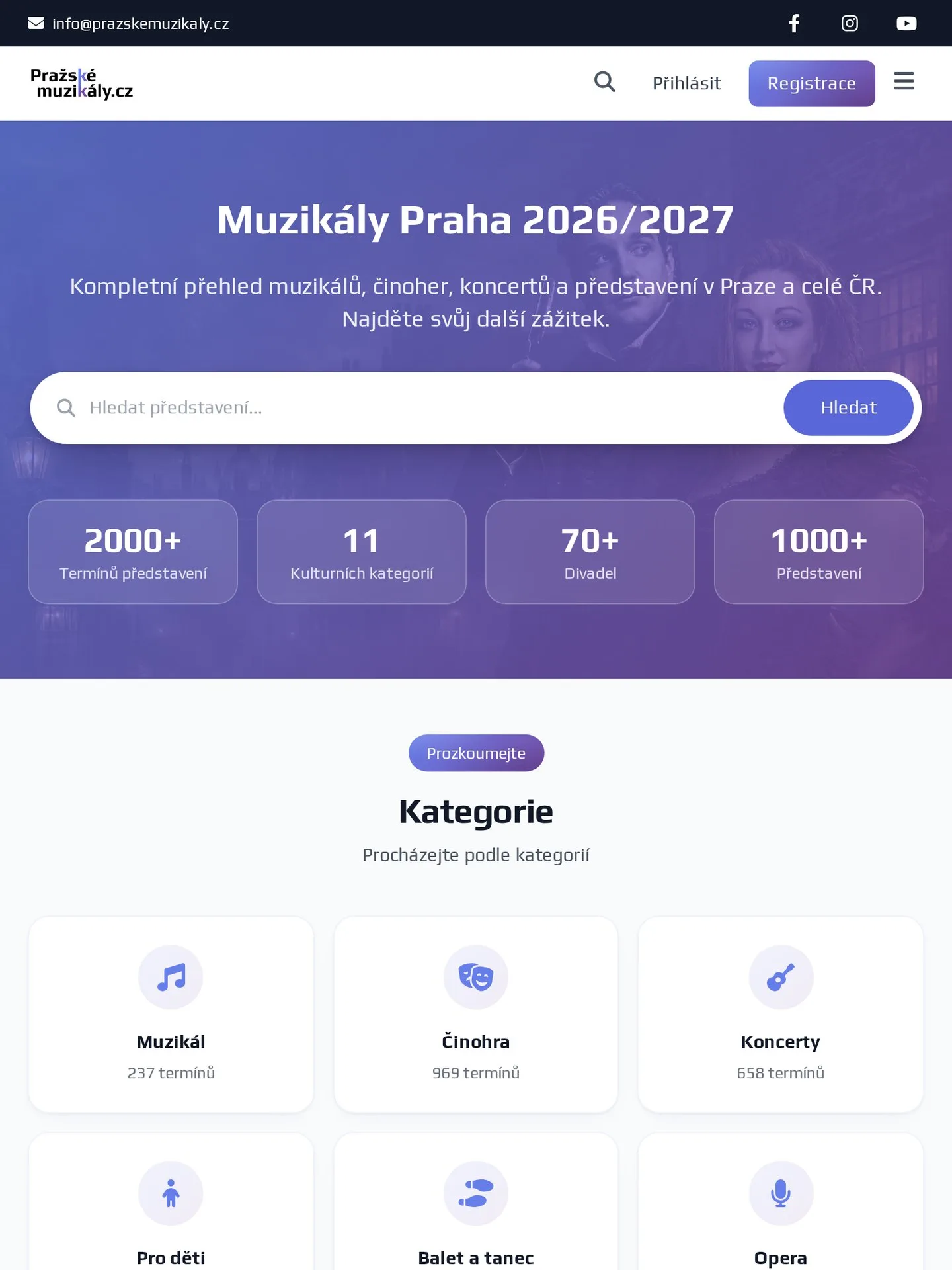 PražskéMuzikály.cz na tabletu